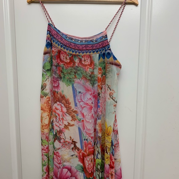 Boutique Floral Maxi Dress - Picture 3 of 6